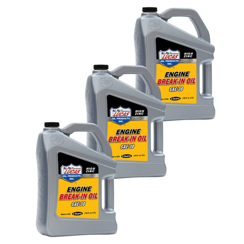 Lucas Oil 10631 SAE 30 Racing Engine Break-in Oil - 5 Quart