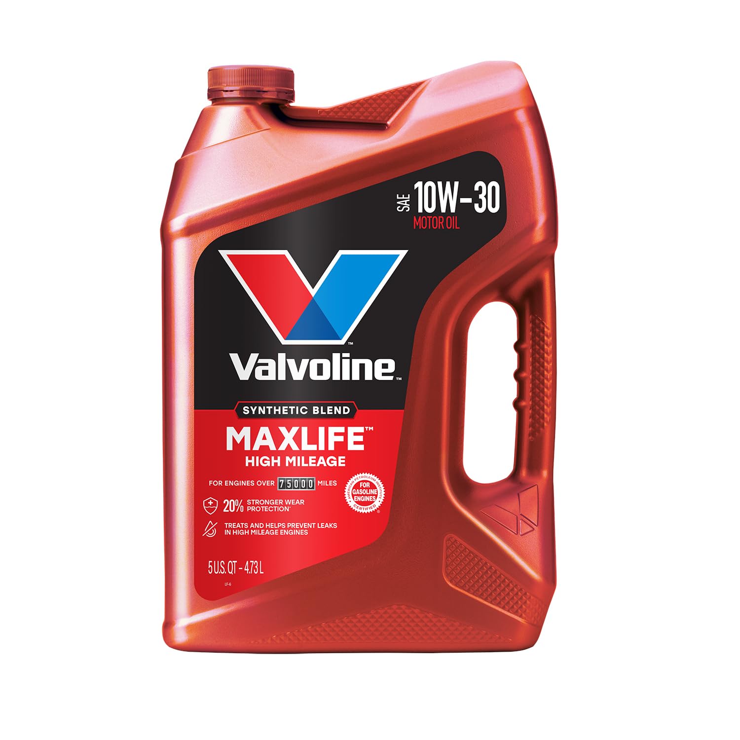 Valvoline MaxLife High Mileage 5W-30 Synthetic Blend Motor Oil 5 Quart