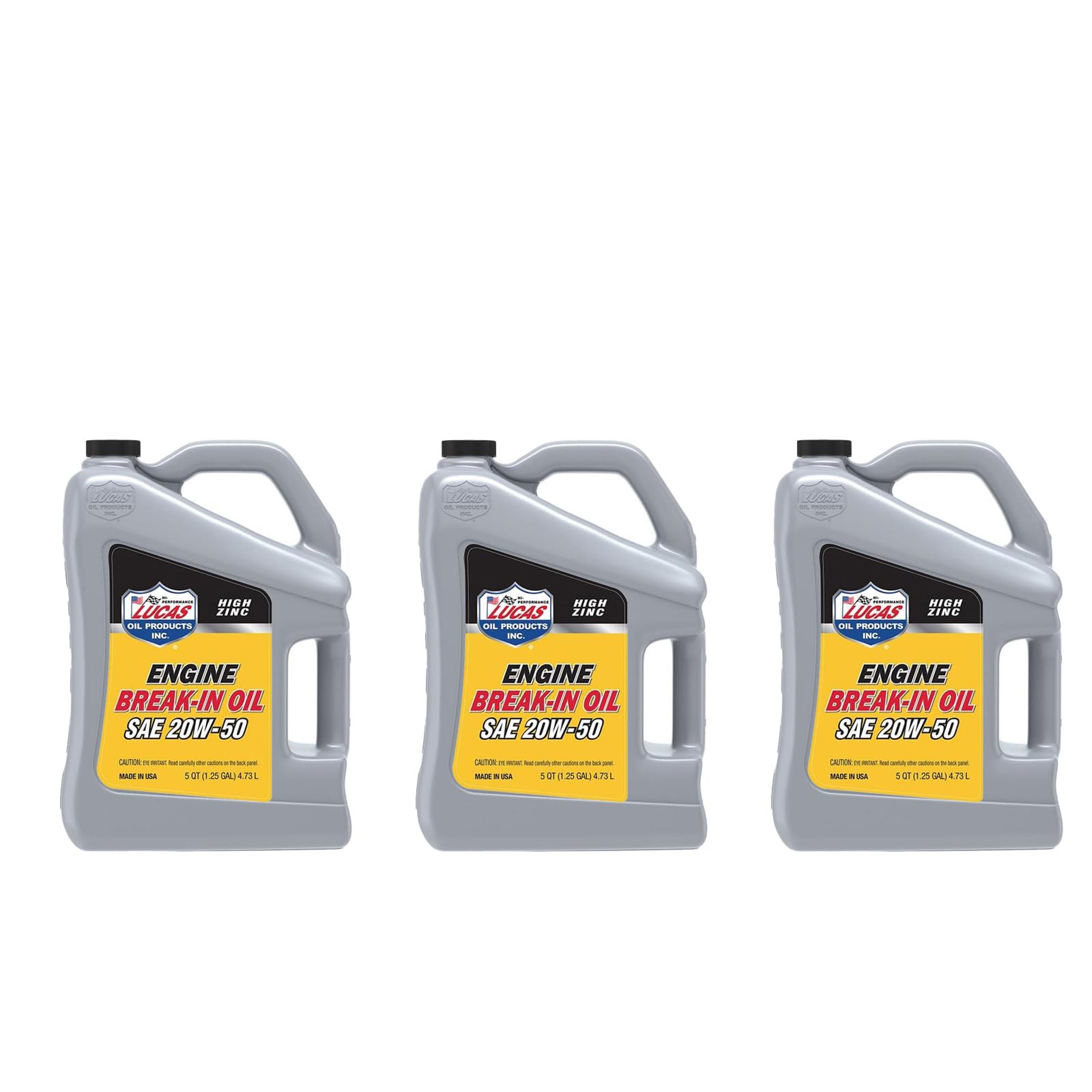 Lucas Oil 10631 SAE 30 Racing Engine Break-in Oil - 5 Quart