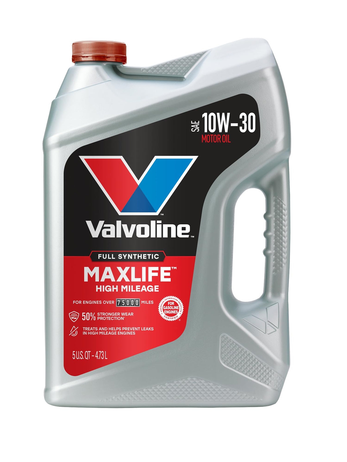 Valvoline MaxLife High Mileage 5W-30 Synthetic Blend Motor Oil 5 Quart