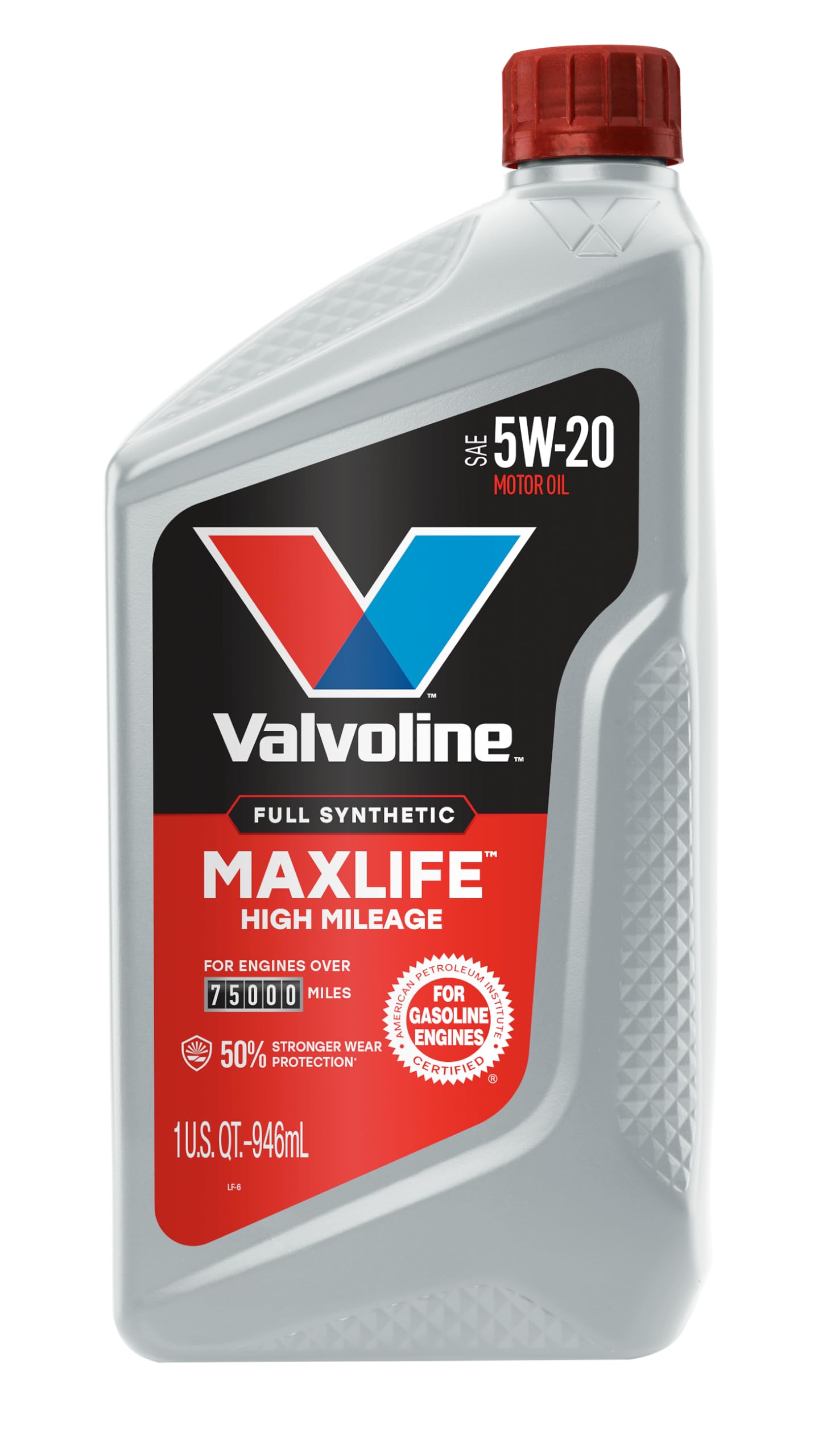 Valvoline MaxLife High Mileage 5W-30 Synthetic Blend Motor Oil 5 Quart