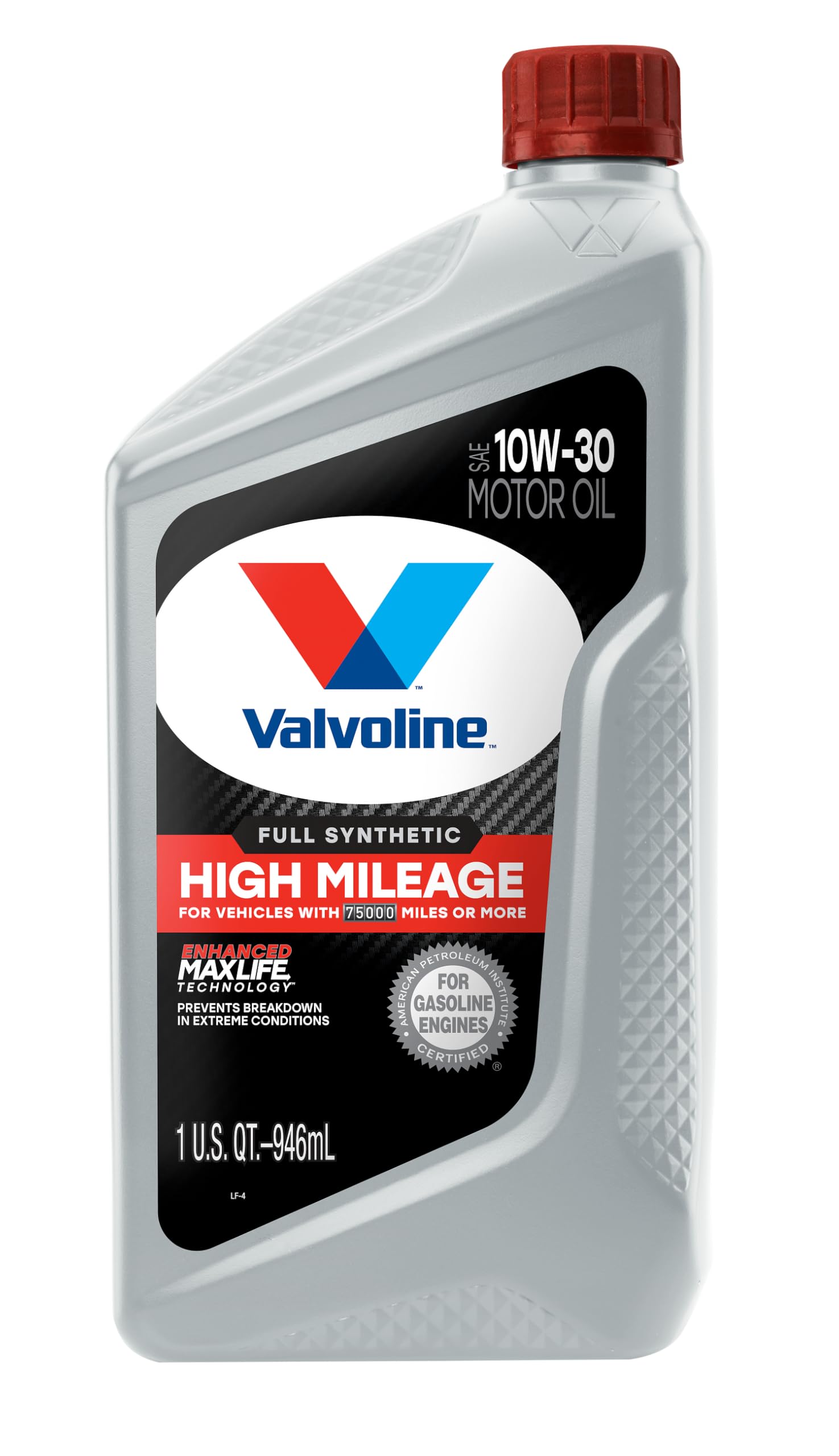 Valvoline MaxLife High Mileage 5W-30 Synthetic Blend Motor Oil 5 Quart