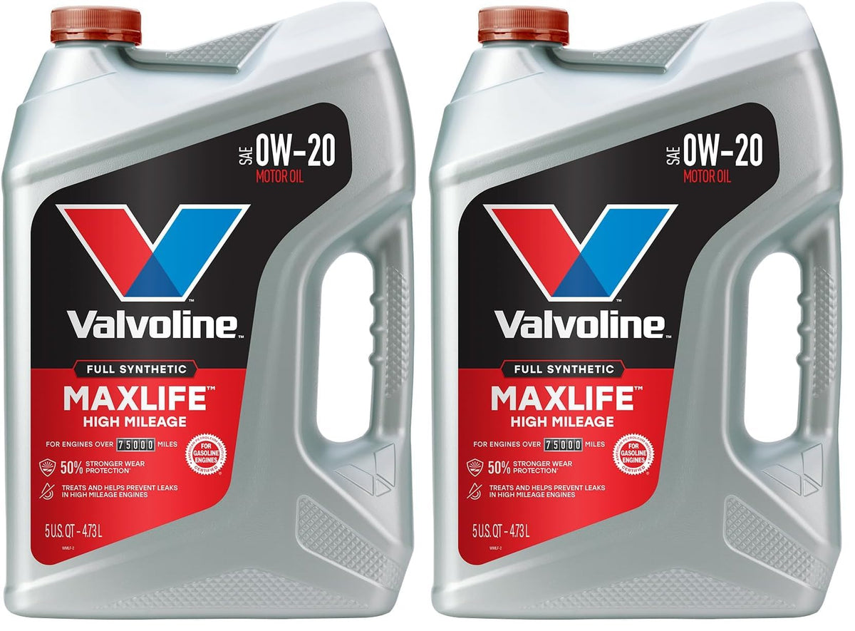 Valvoline MaxLife High Mileage 5W-30 Synthetic Blend Motor Oil 5 Quart
