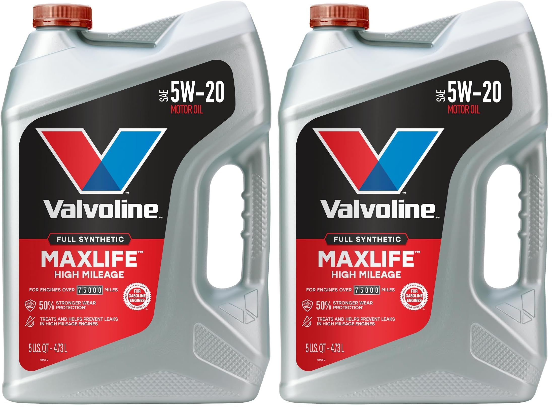Valvoline MaxLife High Mileage 5W-30 Synthetic Blend Motor Oil 5 Quart