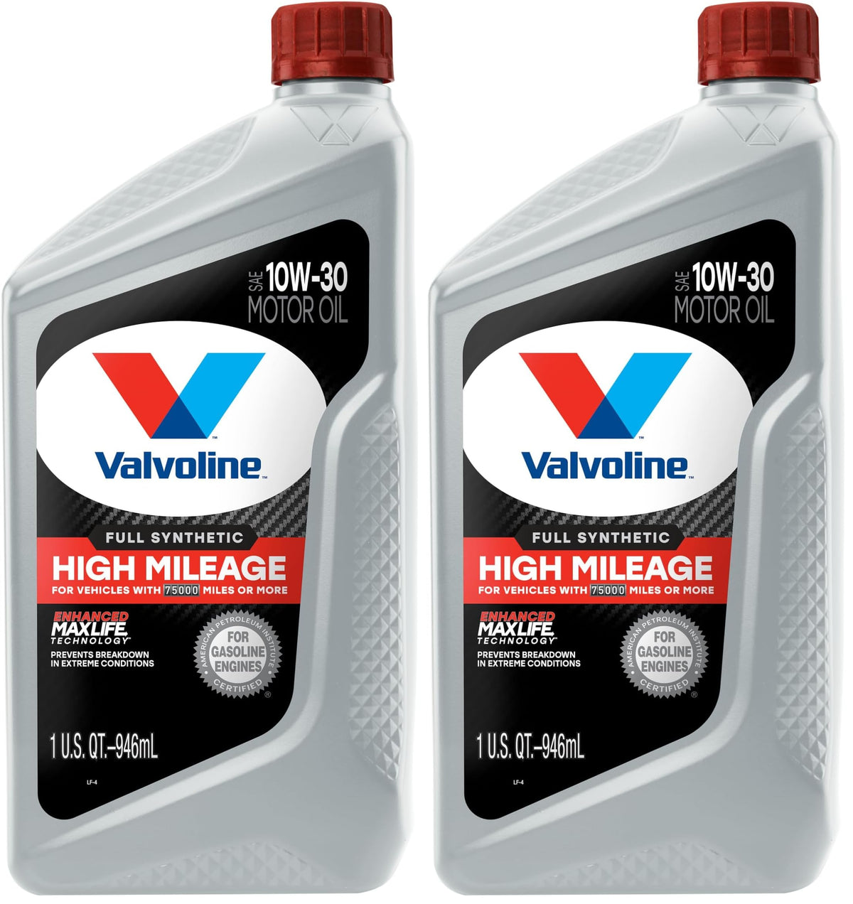 Valvoline MaxLife High Mileage 5W-30 Synthetic Blend Motor Oil 5 Quart