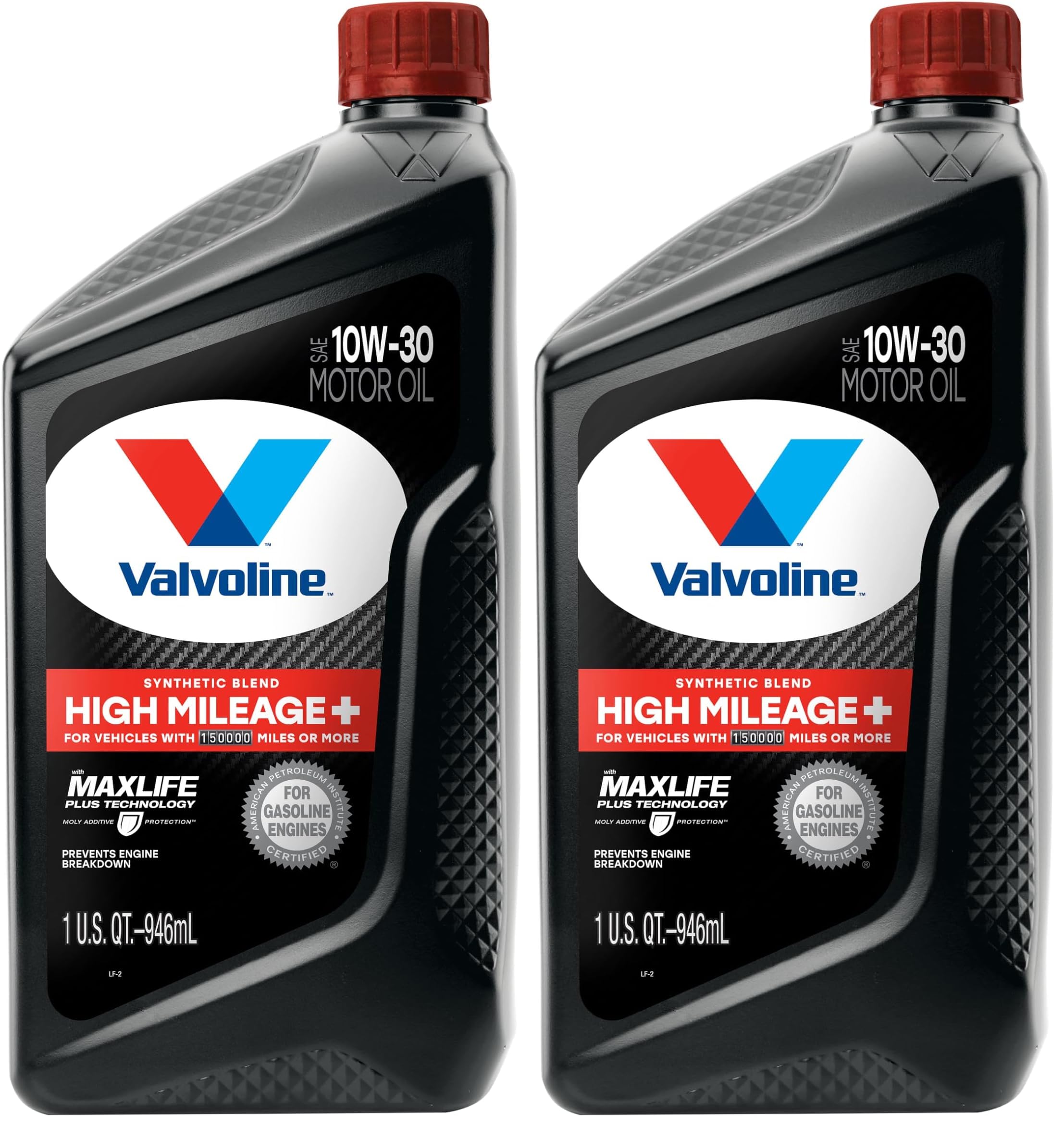 Valvoline MaxLife High Mileage 5W-30 Synthetic Blend Motor Oil 5 Quart