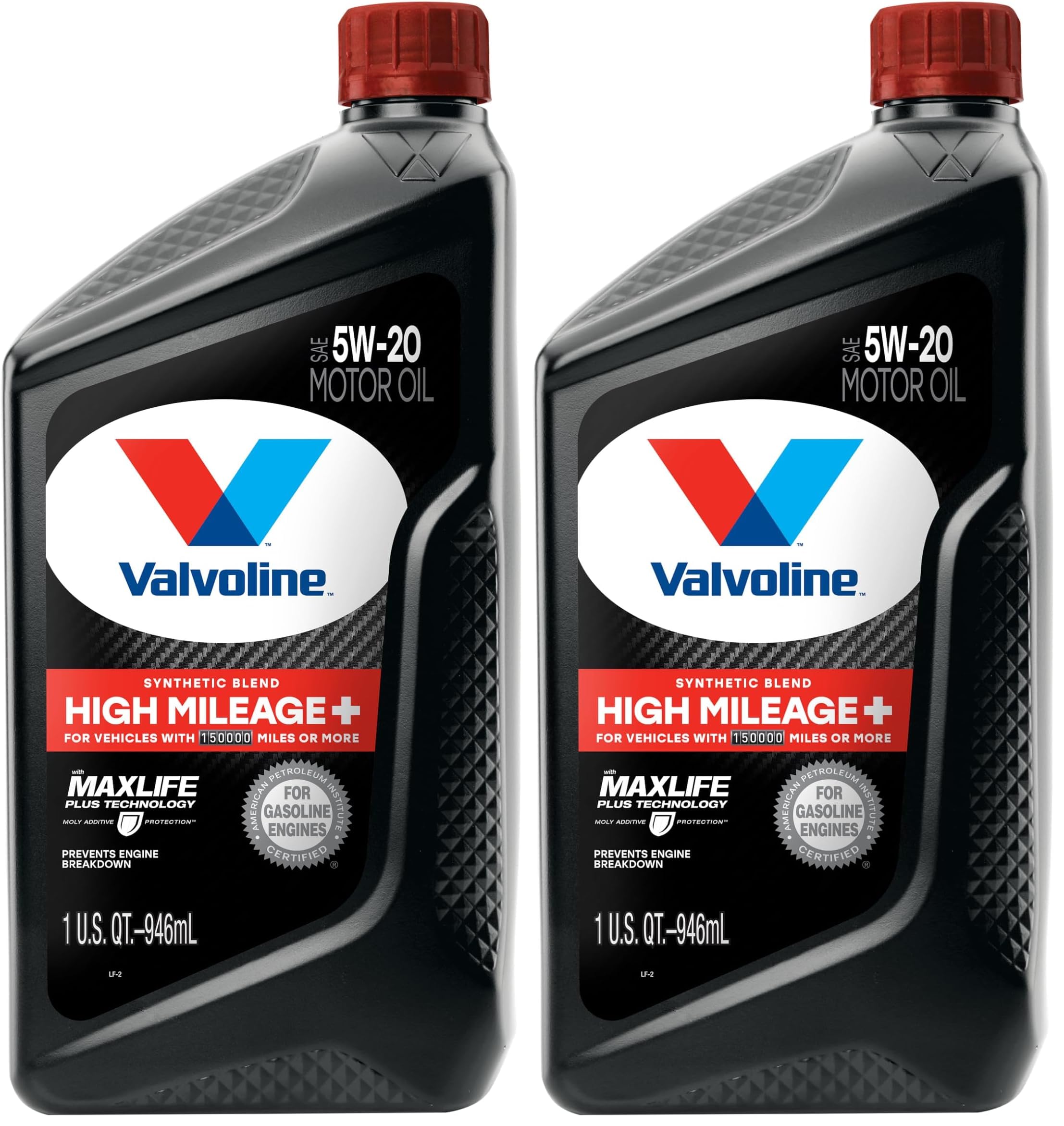 Valvoline MaxLife High Mileage 5W-30 Synthetic Blend Motor Oil 5 Quart
