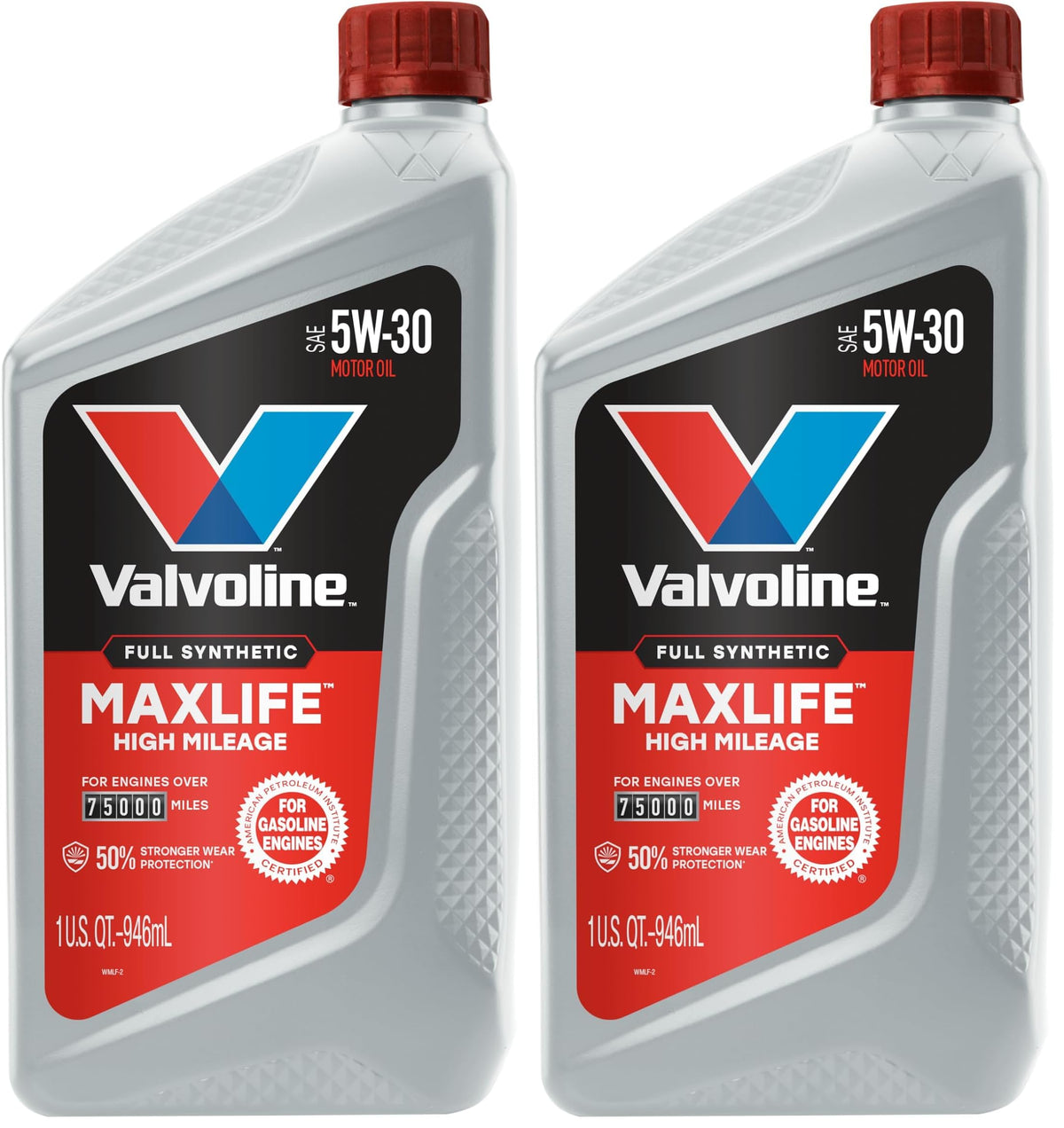 Valvoline MaxLife High Mileage 5W-30 Synthetic Blend Motor Oil 5 Quart